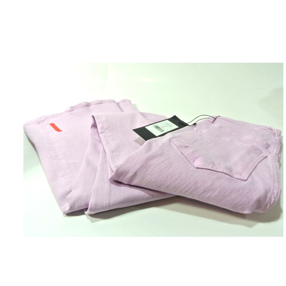 NWT Veronica Beard Beverly Skinny Flare Jeans SZ 24 NWT 248 BARELY ORCHID IRRG - Picture 8 of 11